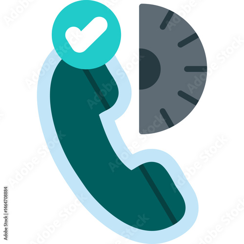 Average Handling Time Icon