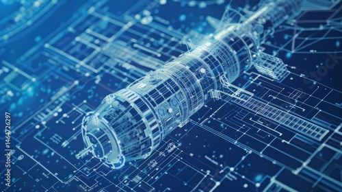 Digital spacecraft blueprint