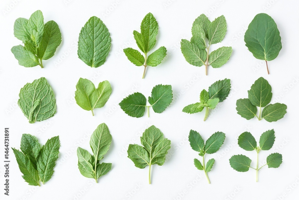 Fresh Mint Leaves Variety Fresh Mint Leaves Variety