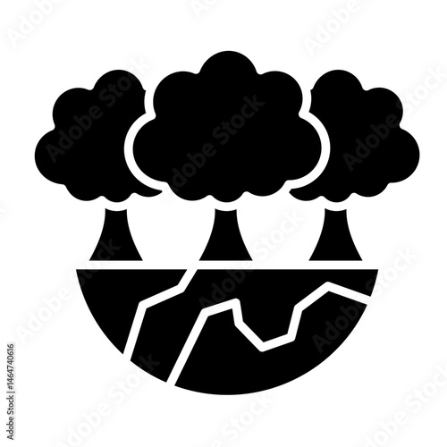 Forest  Icon Element For Design	