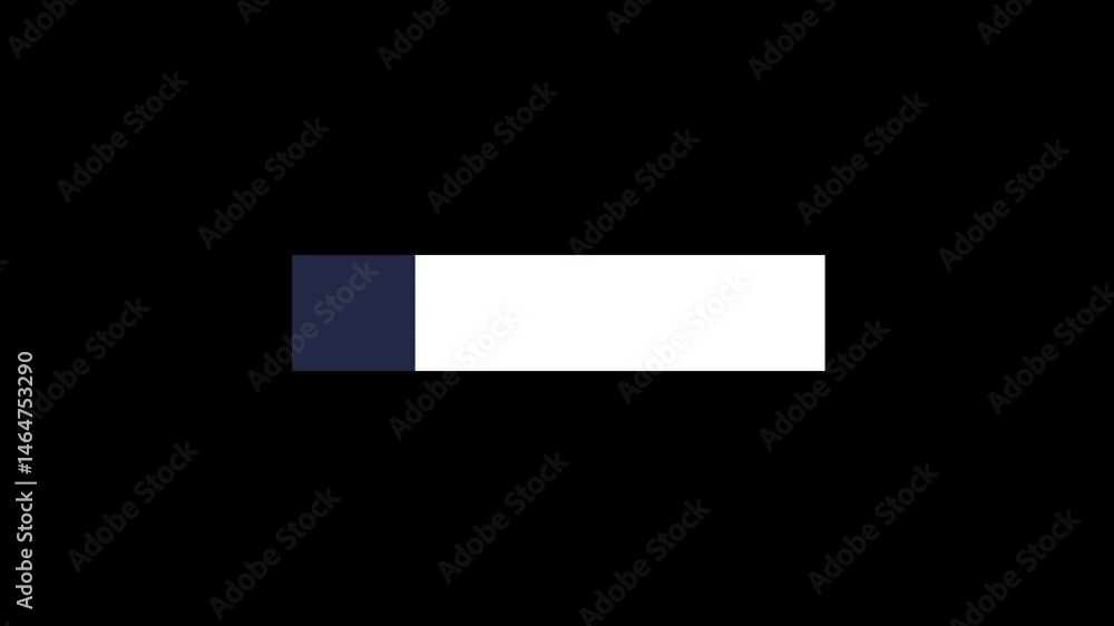 Clean line lower third overlay animation with background alpha Clean line lower third overlay animation with background alpha