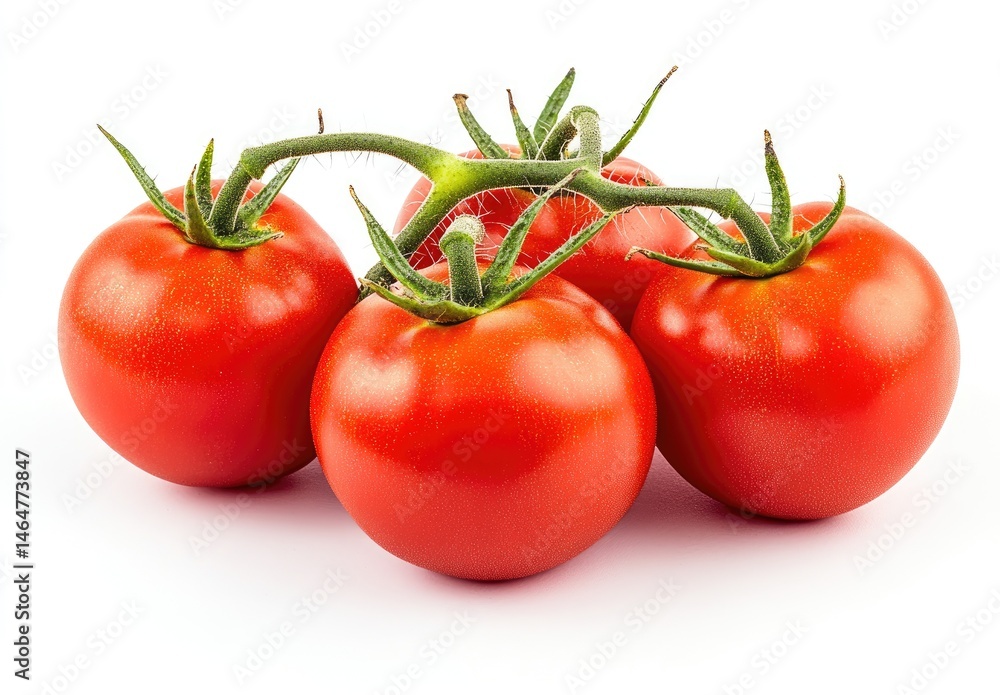 Fresh cluster of tomatoes Fresh cluster of tomatoes