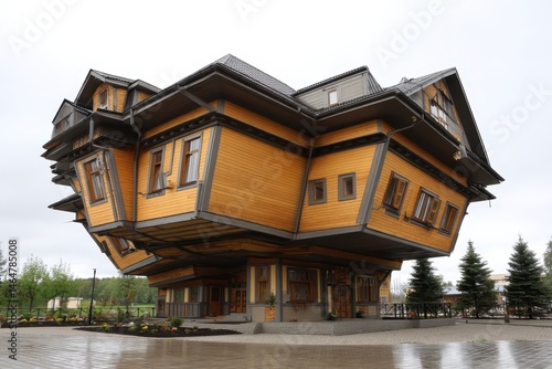 Inverted Home Marvel: Unique Upside Down Attraction in Dukora, Belarus