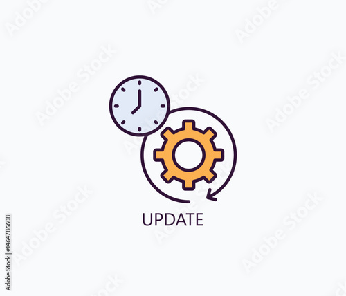 Update Icon Or Logo Isolated Illustration