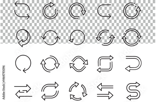 Exchange vector editable icon set currency flat euro black graphic design symbol swap business website white outline pictogram dollar illustration stroke vector, web icon line exchange arrow money
