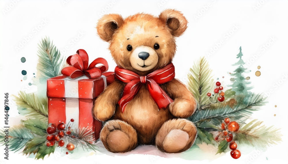 christmas teddy bear christmas teddy bear