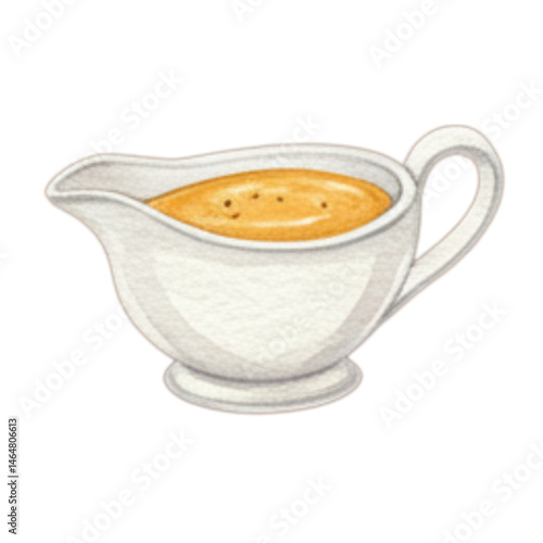 A bowl of cream