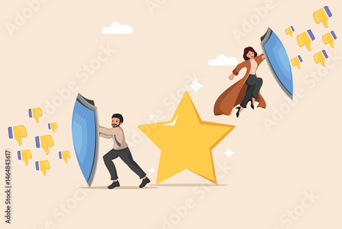 Navigating Criticism Protecting Your Star from Negative Feedback and Building a Positive Image.