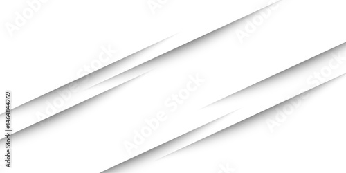 Paper sheet shadow effect. 3D line edge shape. Transparent realistic sheet dividers. Web banner vector drop soft shadows.