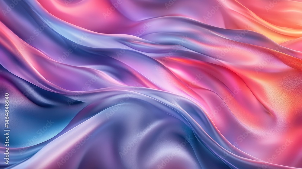 Obraz premium Luxurious satin weave with glow