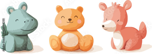 teddy bear on a white