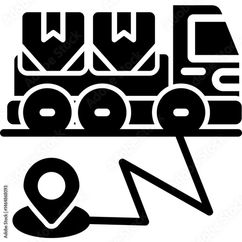 Last Mile Delivery Icon