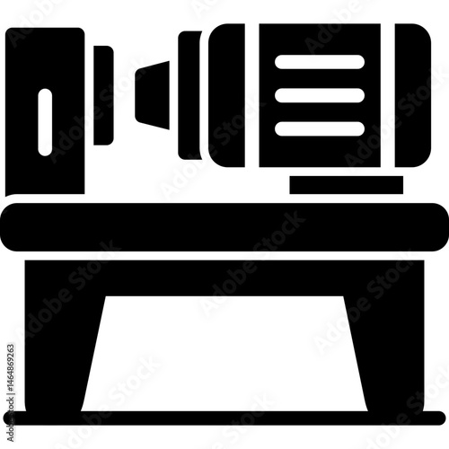 Wood Lathe Icon