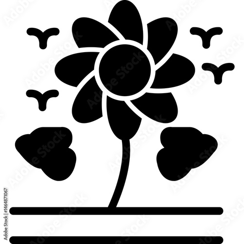 Pollination Process Icon