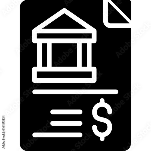 Bank Statement Icon