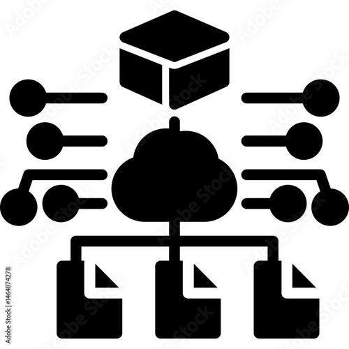 Data Infrastructure Icon