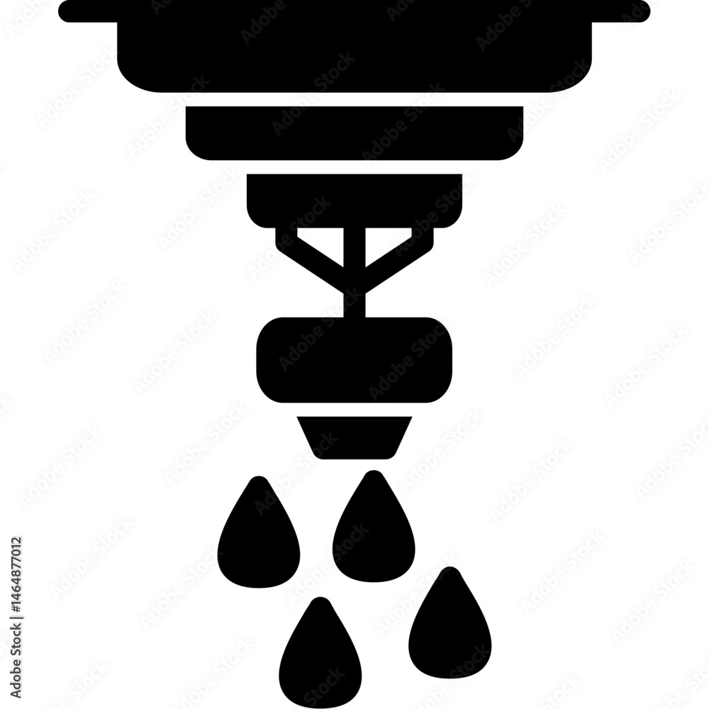 Sprinkler Head Icon Sprinkler Head Icon