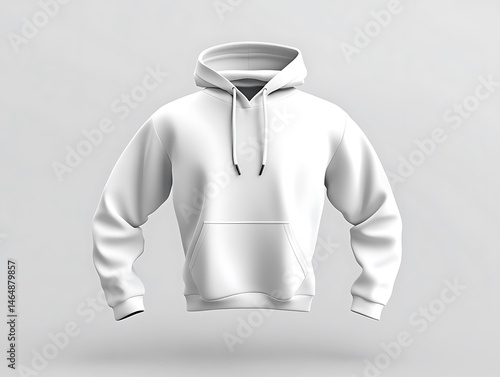 純白の静寂：パーカーの質感 (Junpaku no shijaku: Pākā no shitsukan) (Silence of Pure White: The Texture of a Hoodie)