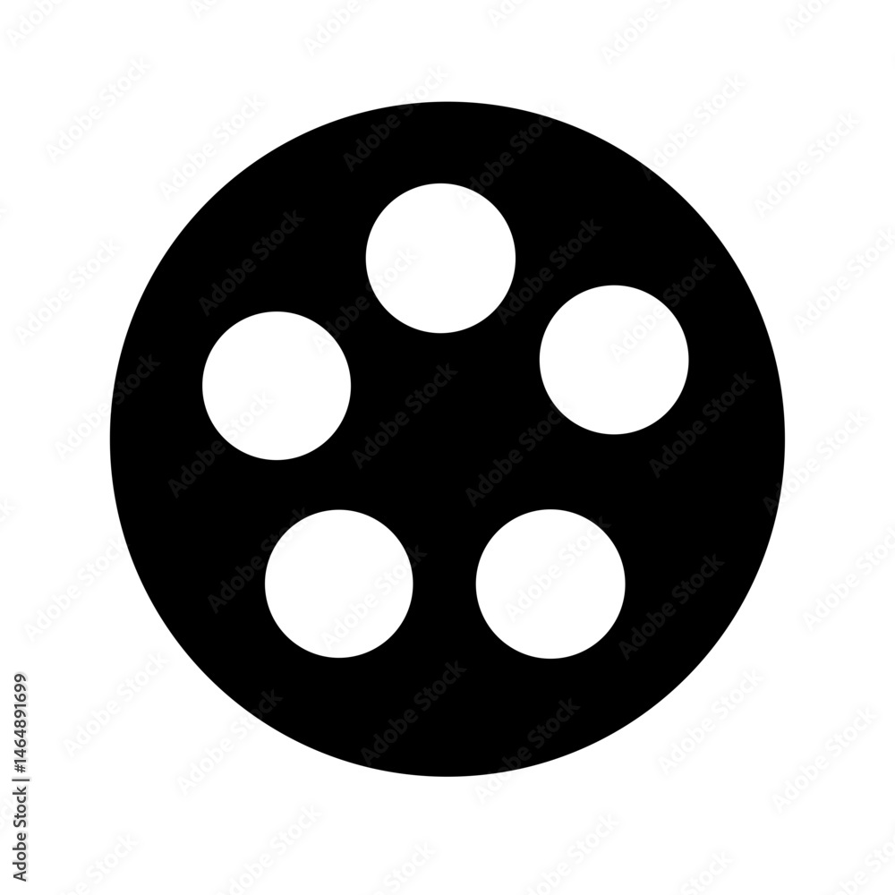 Fototapeta premium Color Palette Circle Icon Design