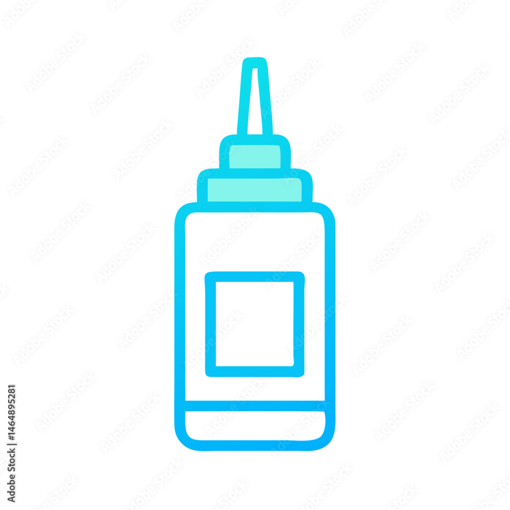 Glue Bottle Dispenser Icon Design Glue Bottle Dispenser Icon Design