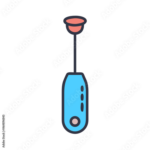 Milk Frother Tool Icon Design