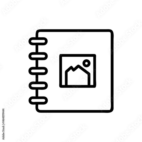 Scrapbook Album Icon Design