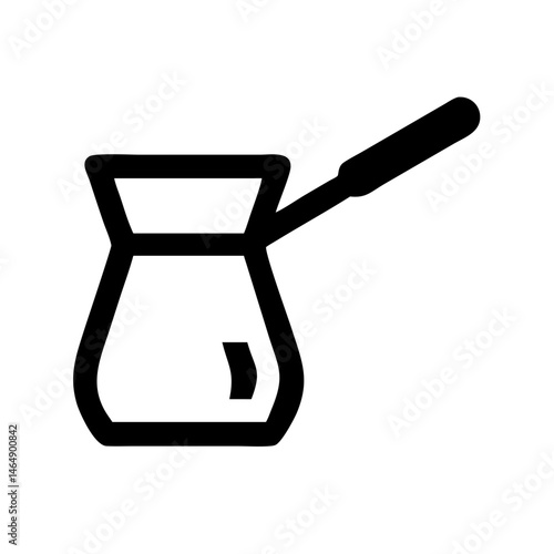 Turkish Coffee Pot Icon Design