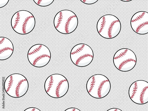 set of baseball