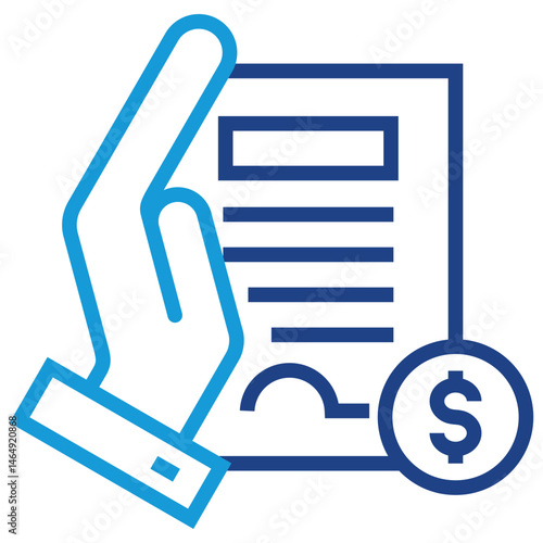 Salary Document Icon