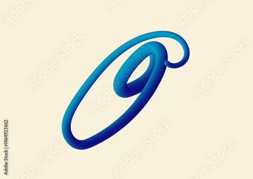 3D typography O