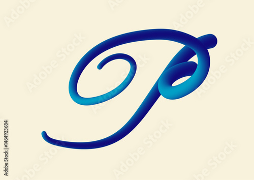 3D typography P