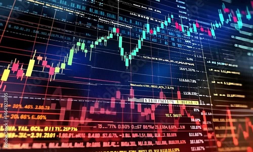Dynamic Stock Market Ticker Display: Real-Time Financial Data Visualization