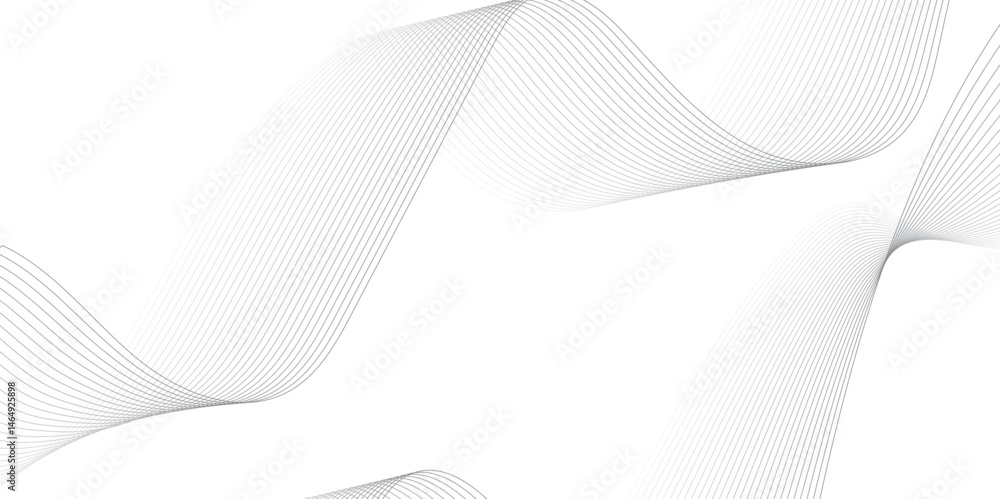 Fototapeta premium Minimalist Flow Line Artwork on Transparent Background – Geometric Vector Template Suited for AI Applications, Cybersecurity Projects, Cloud Computing Graphics, and Innovative Branding