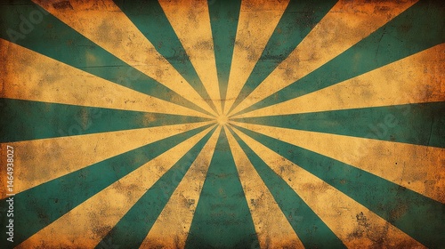 Wallpaper Mural Vintage, sunburst pattern on aged paper Torontodigital.ca