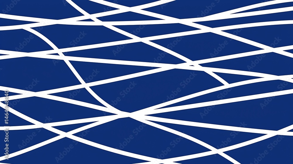 Cyber-themed deep blue background filled with luminous neon lines and sci-fi grid patterns