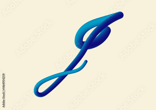 3D typography J