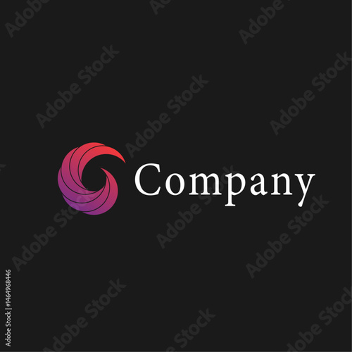 abstract logo design vector illustration