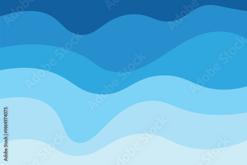 abstract blue wave background