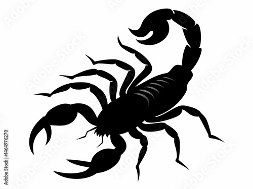 Scorpion, scorpion icon vector, scorpion tattoo. vector illustration