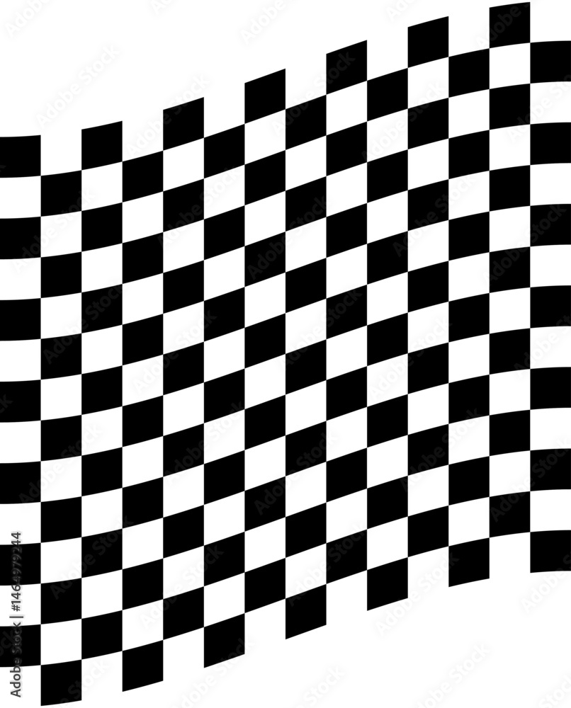 Fototapeta premium Black and white shape Vector Background