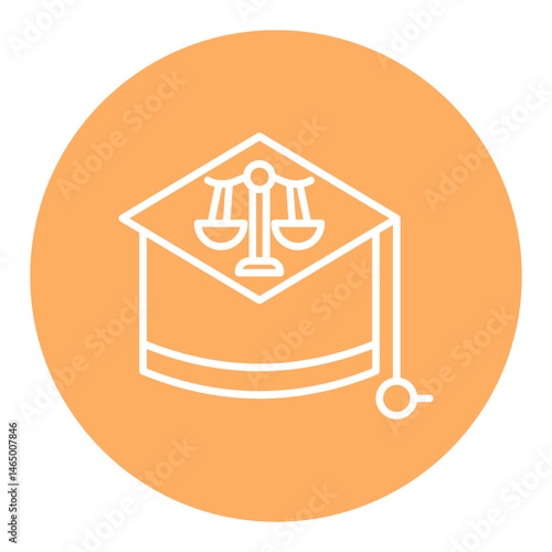 Lawyer Hat Icon