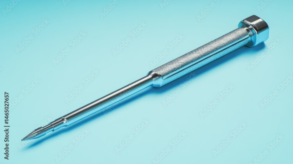 Precision metal tool with pointed tip Precision metal tool with pointed tip