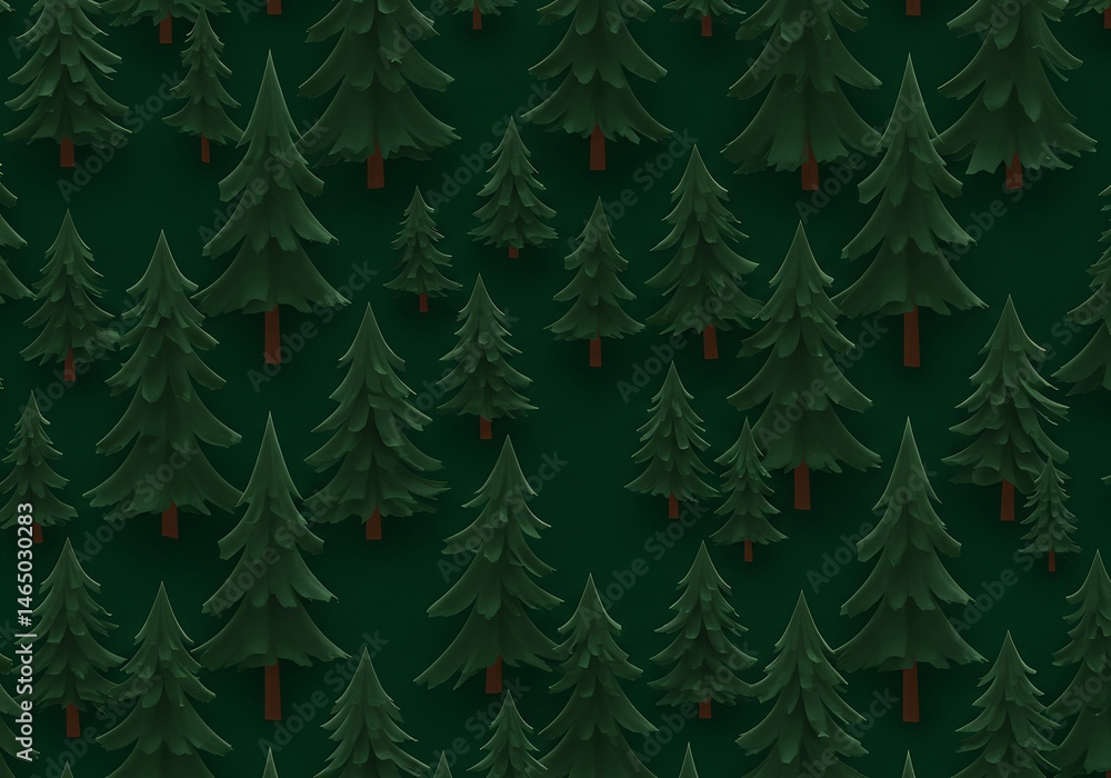 Fototapeta premium Emerald Canopy