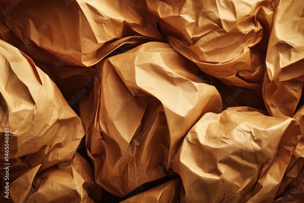 Crumpled brown paper texture (1) Crumpled brown paper texture (1)