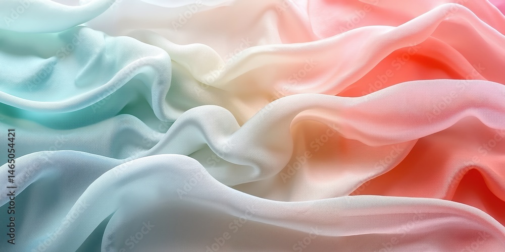 Pastel silk elegance: vibrant textured fabric for creative design and interior style inspiration Pastel silk elegance: vibrant textured fabric for creative design and interior style inspiration