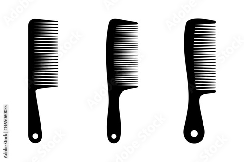 Black hair combs styling accessories for grooming
