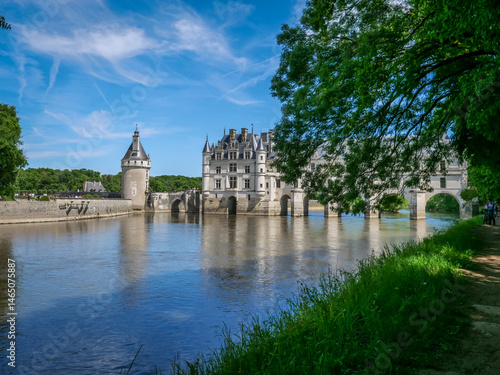 Château de Chenonceau au bord de la Loire en France