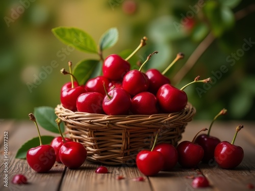 The red ripe cherries of 2025