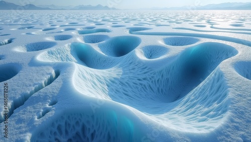 Fototapeta Naklejka Na Ścianę i Meble -  Desert Dune Texture Art Image