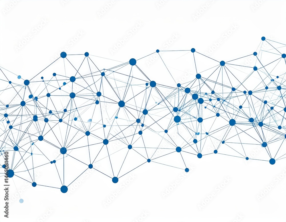 complex network of interconnected nodes, representing global communication and data flow complex network of interconnected nodes, representing global communication and data flow